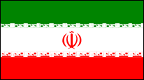 Nationalflagge Irans