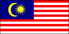 Nationalflagge Malaysias