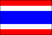 Nationalflagge Thailands